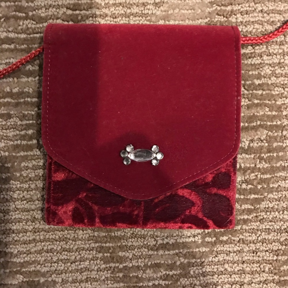 Elegant Suede Clutch